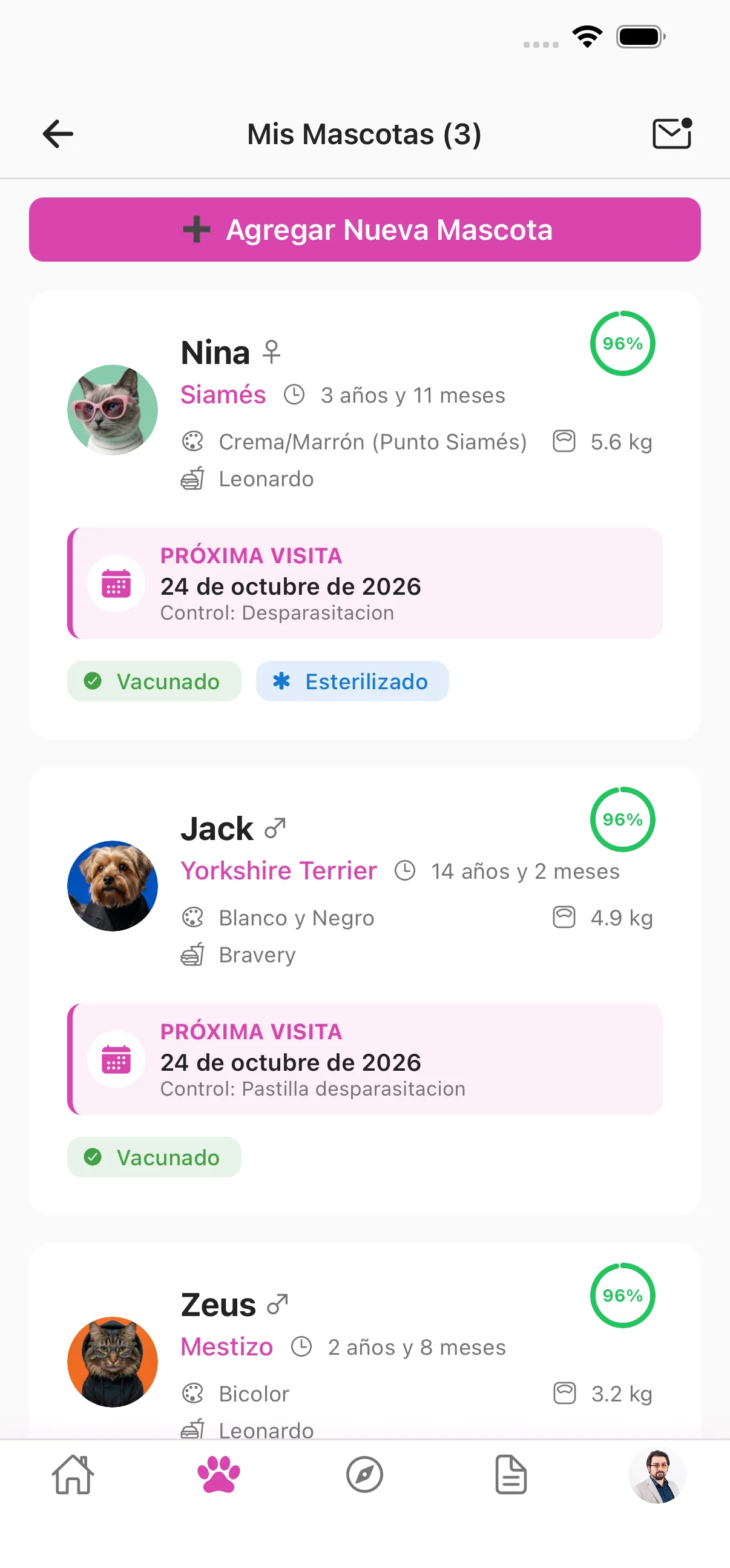 Una app que junta en un solo lugar todo lo que necesita una comunidad de dueños de mascotas