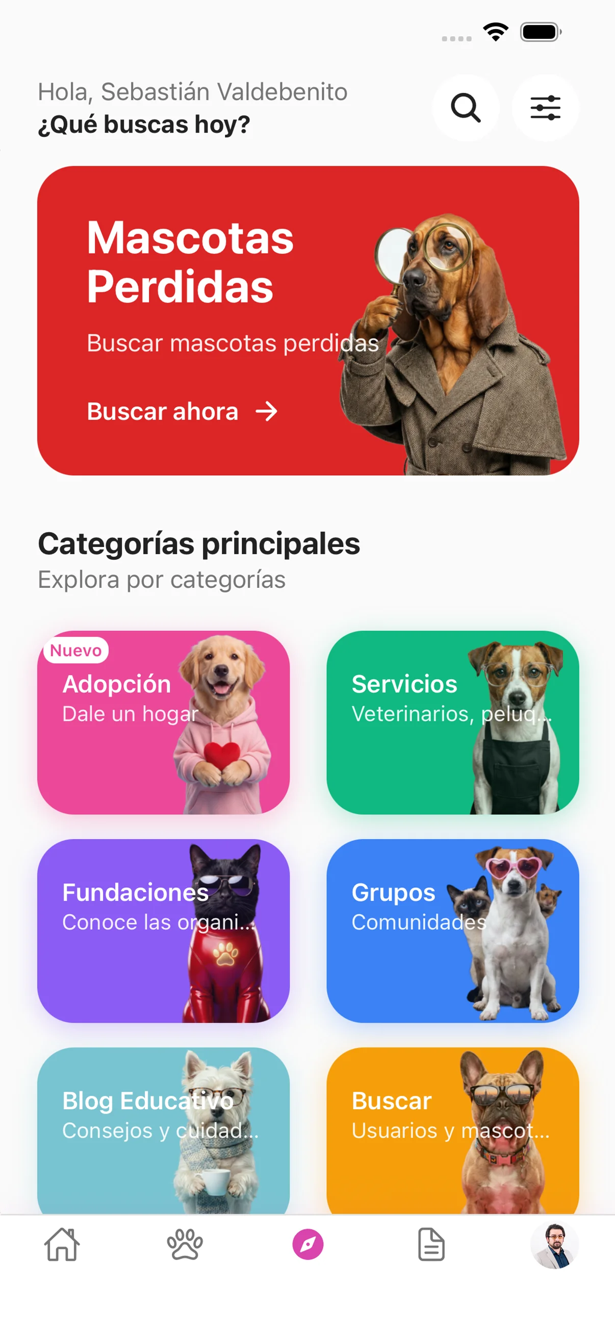 Una app que junta en un solo lugar todo lo que necesita una comunidad de dueños de mascotas