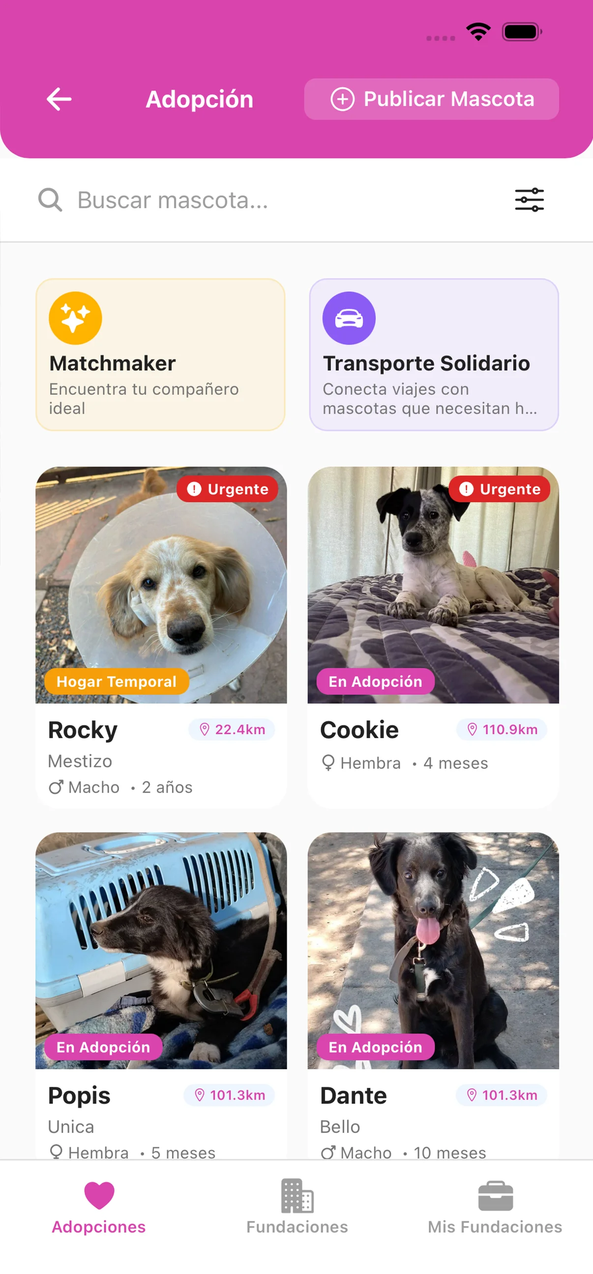 Una app que junta en un solo lugar todo lo que necesita una comunidad de dueños de mascotas
